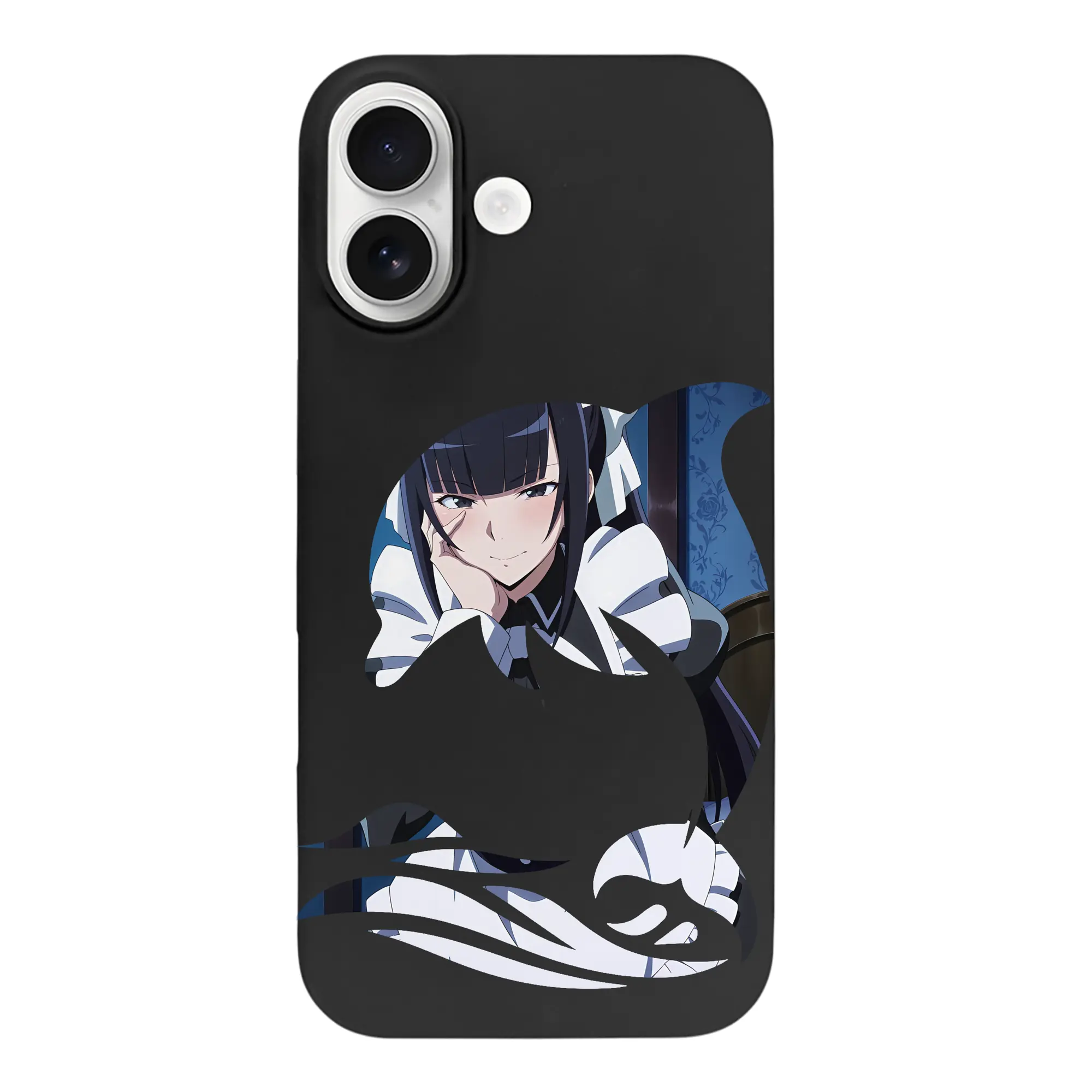 オーバーロード グッズ ナーベラル・ガンマ - iPhone 17 シリーズ シリコンケース 薄型 耐衝撃 指紋防止 ソフトタッチカバー 精密フィット 傷防止 保護ケース iPhone 17/17 Air/17 Pro/17 Pro Max 対応